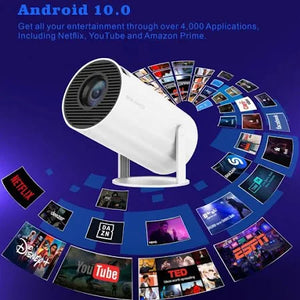 Proyector Portatil Android Full HD 4K Wifi